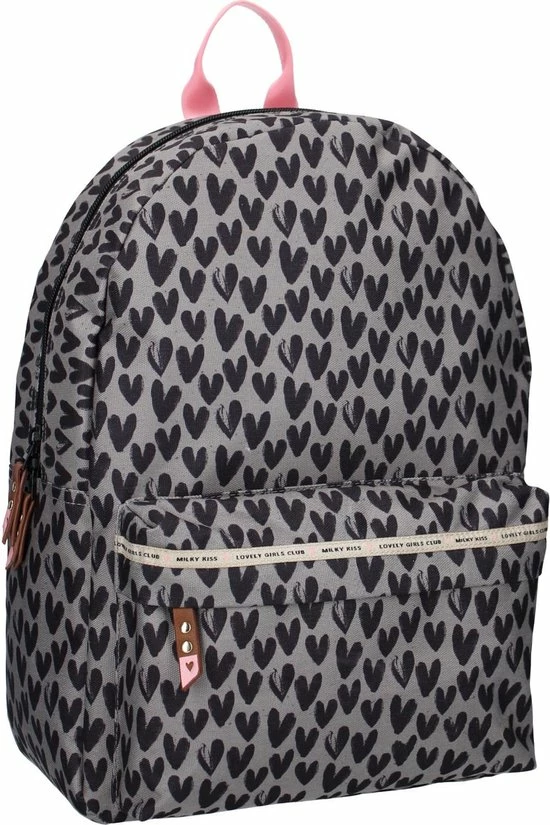 Promo โญ Milky Kiss Lovely ๐ง Girls Club Rugzak - 13,6 L - Grijs ๐ 10 Promo โญ Milky Kiss Lovely ๐ง Girls Club Rugzak - 13,6 L - Grijs ๐ - Afbeelding 10