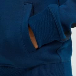 Promo 🧨 WE Fashion Jongens Sweatvest Met Capuchon En Tapedetails - Donkerblauw - Maat 170/176 ✨ -Bergstein Shop 550x825 83