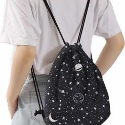 Gloednieuw ✨ Isa's Friends Zwemtas - Gymtas "Space" - Luxe Rugtas Met Trekkoorden - School Tas - Rugzak 🌟 -Bergstein Shop 550x829 6