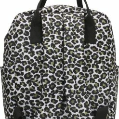 Aanbiedingen 👏 Enrico Benetti Londen 46149 Kinderrugzak Met Tabletvak - Olijfgroen Panter Print ✨ -Bergstein Shop 550x837 3