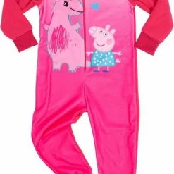 Beste recensies van 🔥 Peppa Pig / Peppa Big - Onesie / Jumpsuit / Pyjama - Roze - Maat 98/104 🎁